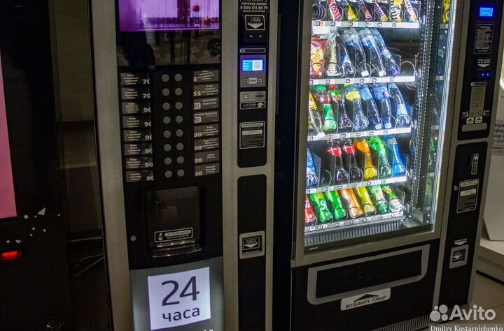 Вендинговый бизнес с напитками и доходом