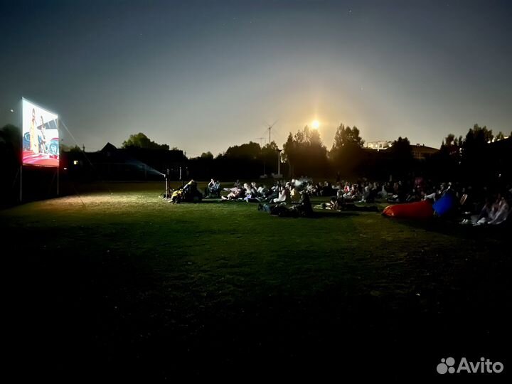 Аренда проектора Full HD, 4K и экрана 16x9