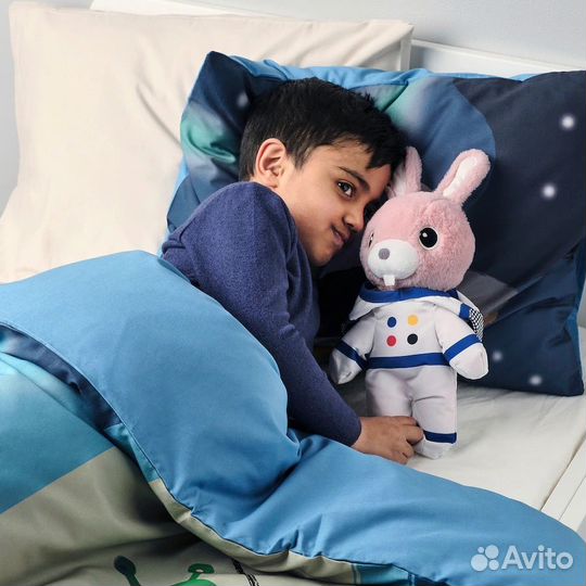 Икеа Aftonsparv игрушка космонавт 28 см кролик