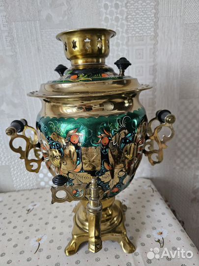 Самовар электрический 3 литров расписной