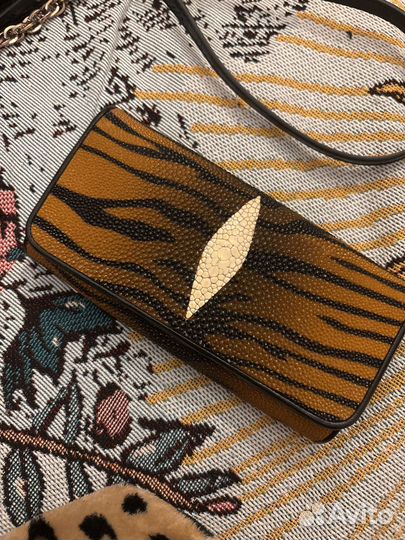 Кошелек кожа ската