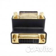 Адаптер DVI (24 + 5 pin) мама-DVI (24 + 5 pin) мам