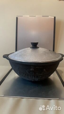 Казан чугунный узбекский 3,5 литра