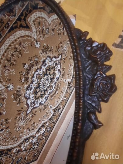 Зеркало настенное СССР в металле