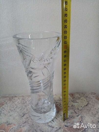 Хрустальные фужеры 6шт