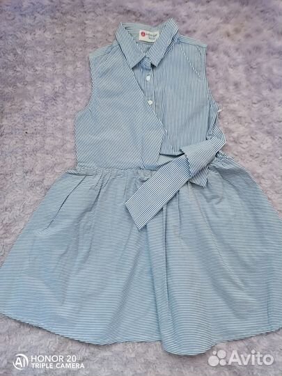 Одежда для девочки (платья, футб) р 122