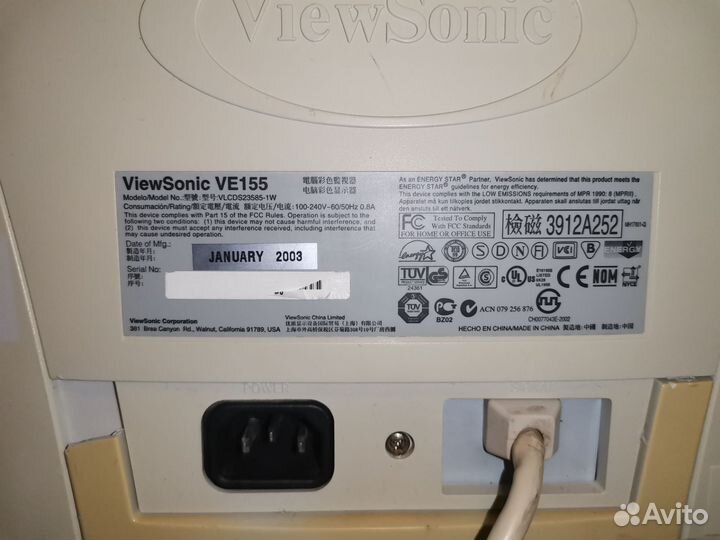 Монитор viewsonic