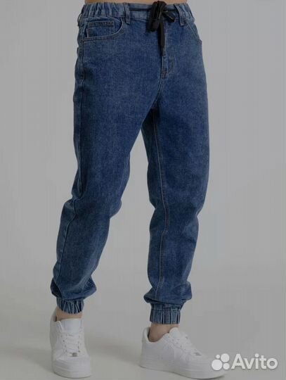 Джинсы джоггеры мужские
