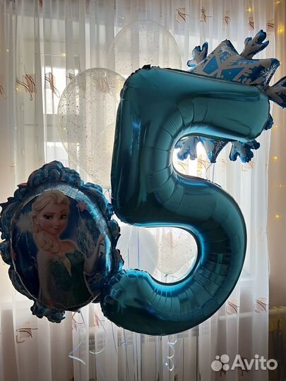 Шары Холодное сердце новые в комплекте