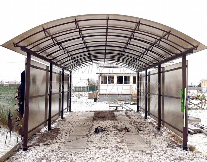 Навес для машины