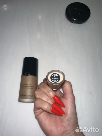 Крем тональный и сонсилкр Giorgio Armani