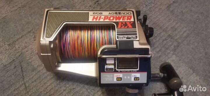 Электрокатушка морская Ryobi AD100Hi-PowerEX