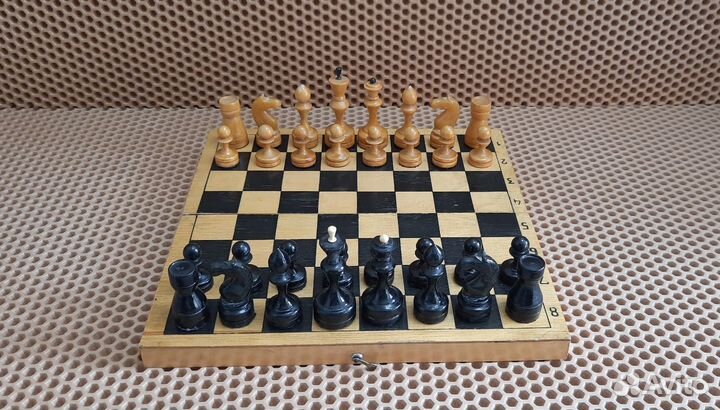 Шахматы деревянные СССР. Доставка