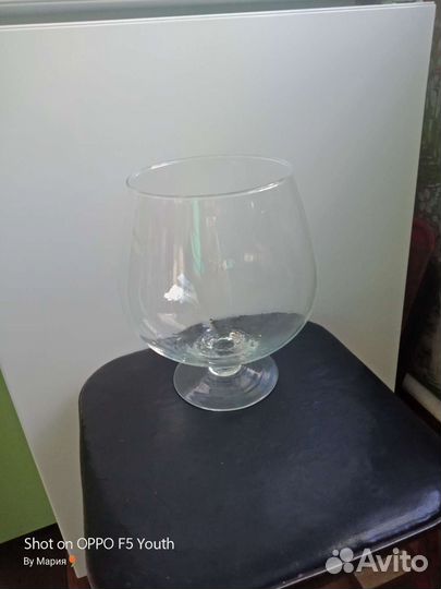 Бокал большой для декора