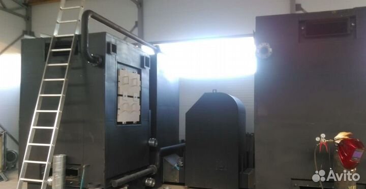 Котел на опилках и щепе GRV 1,0 мвт