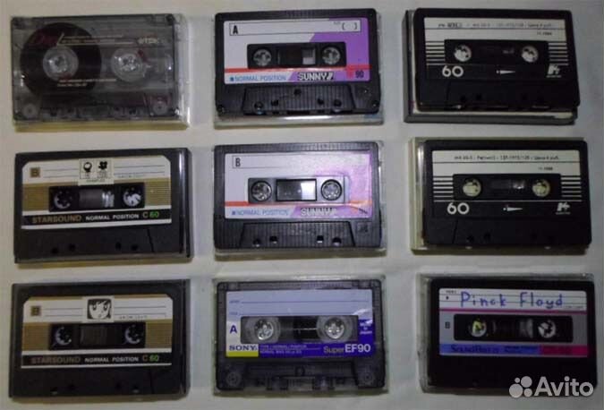 Магнитофонная аудио кассета Sony Sunny TDK Star MK