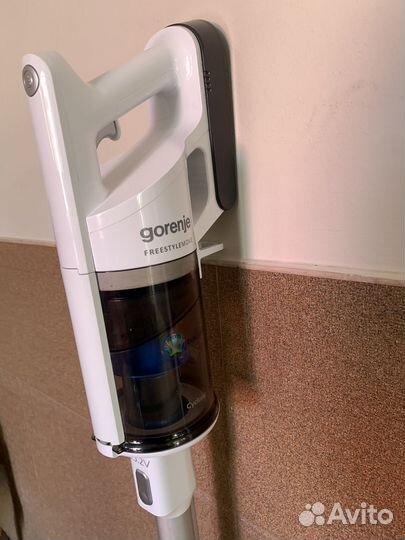 Вертикальный пылесос gorenje