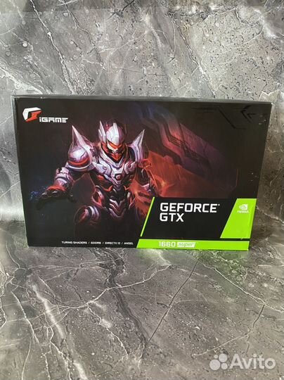 Видеокарта Colorful GTX 1660 Super Ultra 6gb
