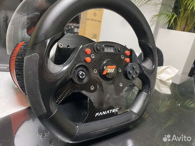 Игровой руль Fanatec CSR Elite+педали купить в Москве | Электроника | Авито