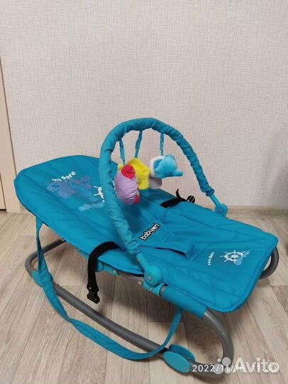 Шезлонг детский babyton