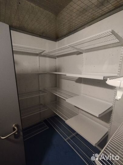 Сетчатая металлическая гардеробная система хранени