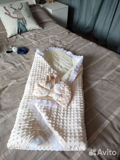 Детское одеяло на выписку