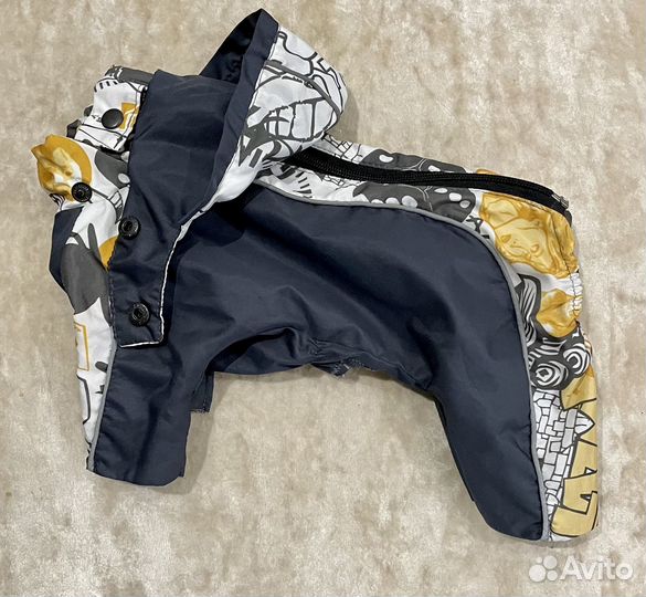 Комбинезон-дождевик для собак