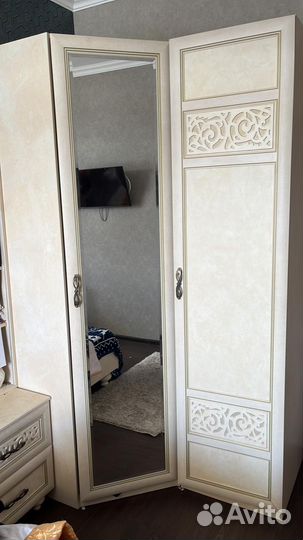 Спальный гарнитур: 2-х сп. кровать бу 160 200