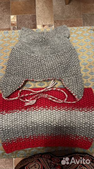 Комплект шапка, снуд