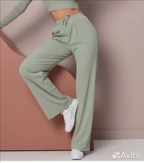 Брюки летние палаццо