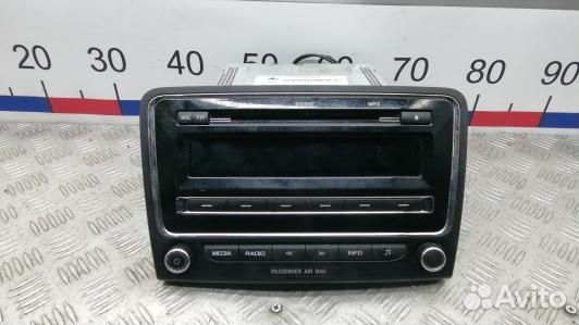 Магнитола skoda superb 2 (XML24I401)