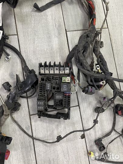 Проводка подкапотная Шкода Октавия А7