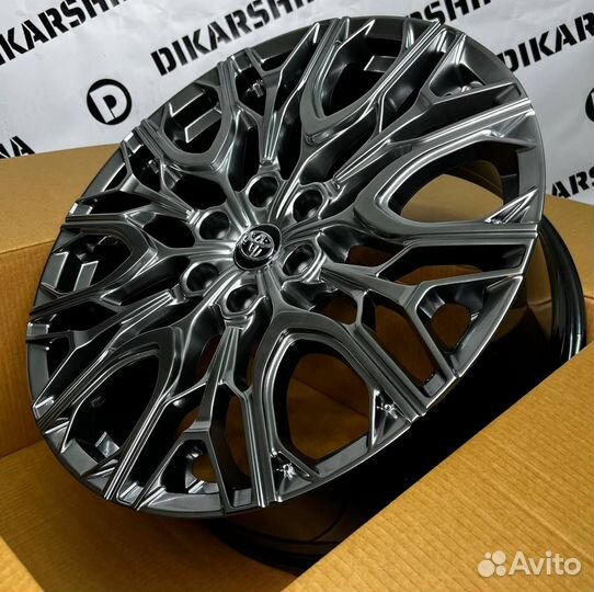 Новые кованые диски на toyota land cruiser 300 R20