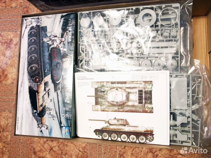 Trumpeter T-34/76 1942 масштаб 1/16