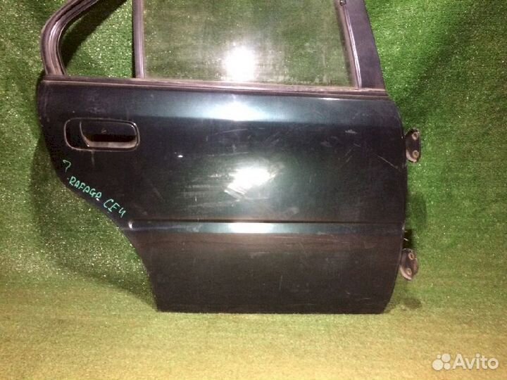 Дверь задняя правая Honda Rafaga CE4 Изумруд царап