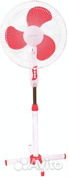 Напольный вентилятор Grandfar BH-16 красный