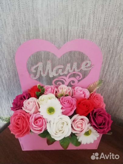 Мыльные букеты