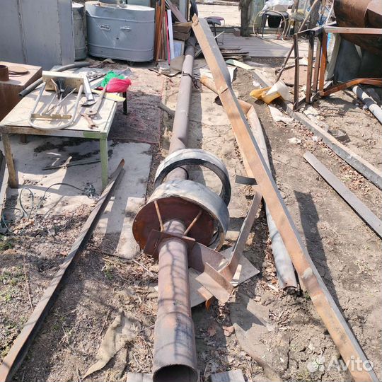 Печь для бани с трубой