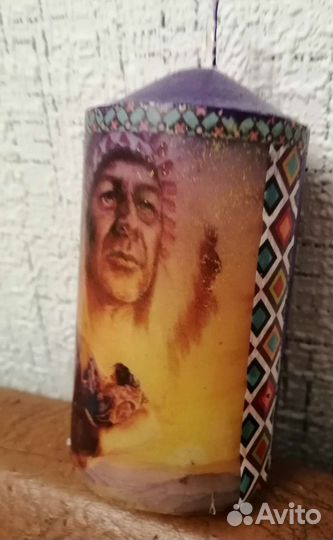 Свечи восковые ручной работы