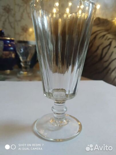 Легендарная граненная рюмка лафитник с клеймом дхз