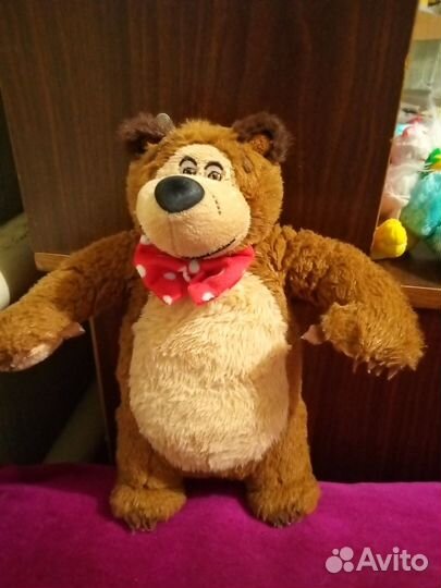 Музыкальная игрушка Медведь