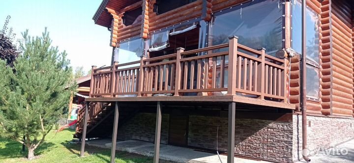 Монтаж террас, навесов, крылечки,монтаж планкена