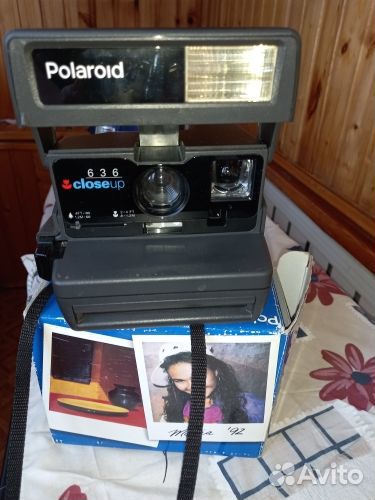 Фотоаппарат polaroid 636 closeup