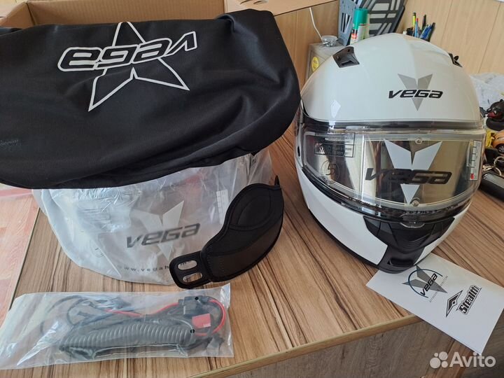 Мото шлем XXL модуляр