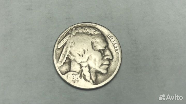 5 центов США 1936 год