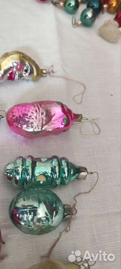 Елочные игрушки СССР одним лотом