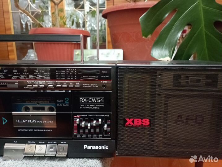 Магнитола panasonic rx -cw54