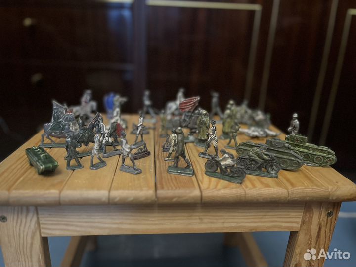 Оловянные солдатики 30-40х годов СССР