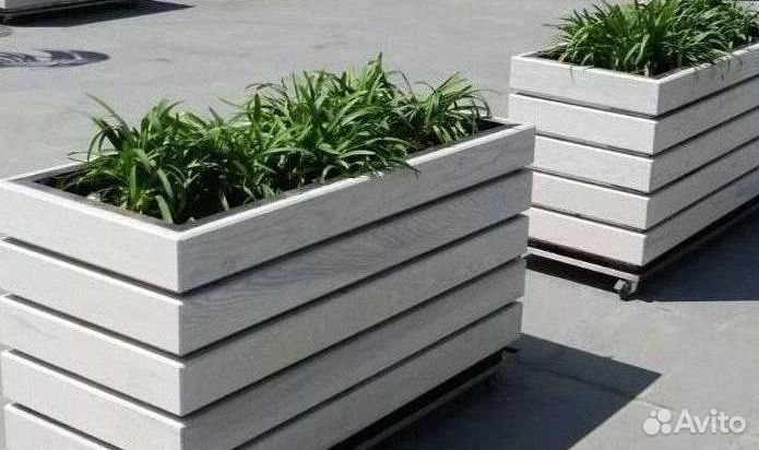 Кашпо для цветов, ящики цветов, горшки из дерева