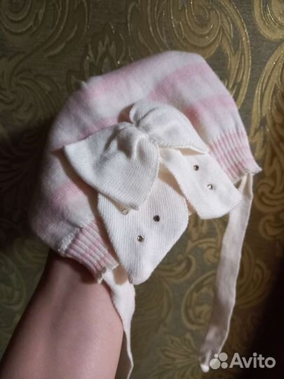 Шапочка демисезон хлопок Италия